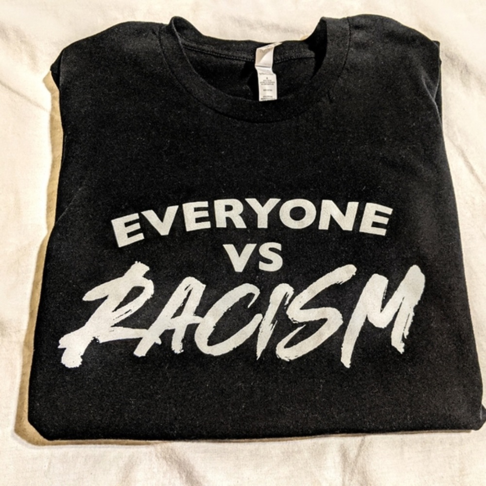 3/$15 Graphic Tee Everyone vs Racism - Picture 2 of 6